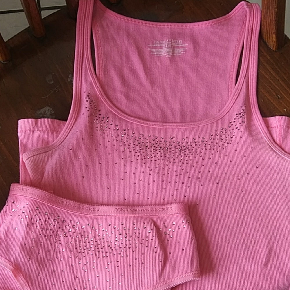 💗💋 Victoria's Secret Sexy Tank Matching Panties